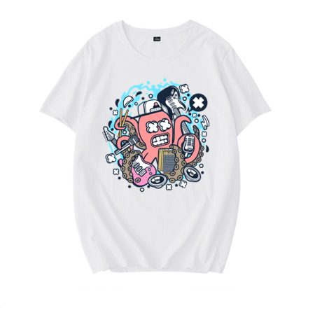 Rock Octopus White T-shirt